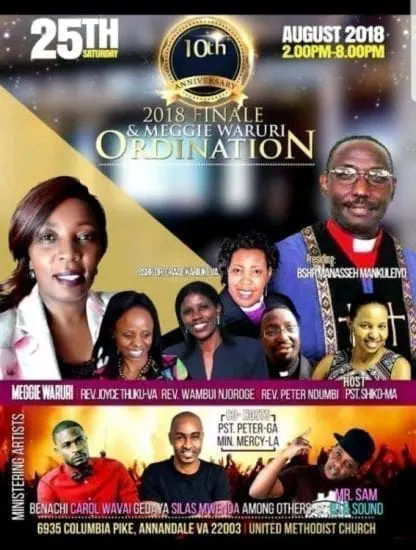 Meggie Waruri Ordination, TALANTA AWARDS Celebration