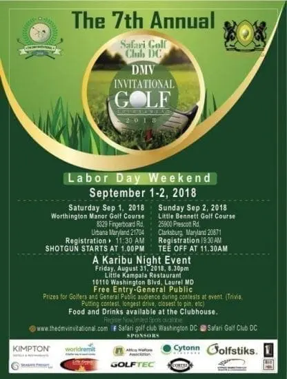 DMV Invitational Golf Tournament September 1st – 2nd, 2018 DMV Invitational Golf Tournament September 1st – 2nd, 2018