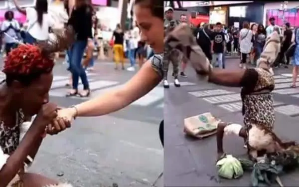 VIDEO: Eric Omondi fools New York residents with withcraft