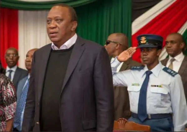 Uhuru is first Kenyan president to have female Aide-de-Camp
