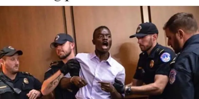 Kenyan Man Arrested in US for Protesting Against Donald Trump Kenyan Man Arrested in US for Protesting Against Donald Trump