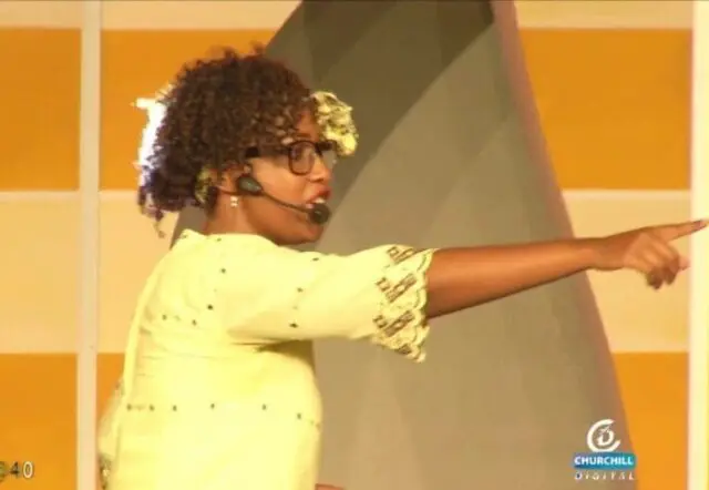 Teacher Wanjiku Explains Her Absdence On Churchill Live