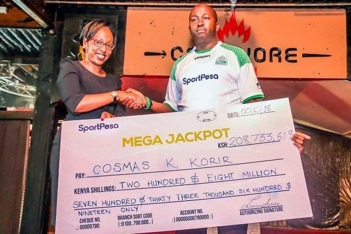Cosmas Korir: I will share the Sh208million jackpot with my friends