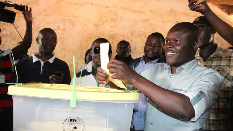 Eddy Oketch: The man who gave Raila brigade sleepless nights. Eddy Oketch: The man who gave Raila brigade sleepless nights.