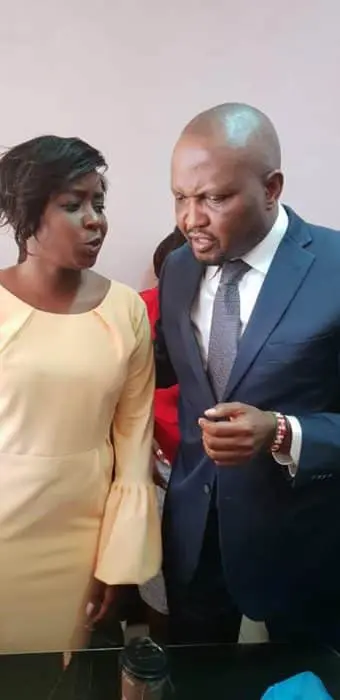 Photos of MP Moses Kuria with Maribe in court stir up emotions online Photos of MP Moses Kuria with Maribe in court stir up emotions online