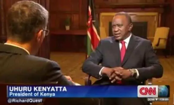 Uhuru's last night's interview cancelled after bomb scare