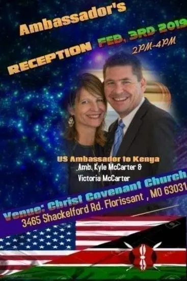 Kenyan Church hosting US Ambassador to Kenyan in St Louis MO