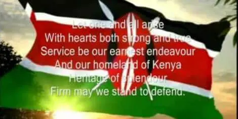Kenyan National Anthem Disturbing: Kenyan National Anthem Copyrighted by British Company
