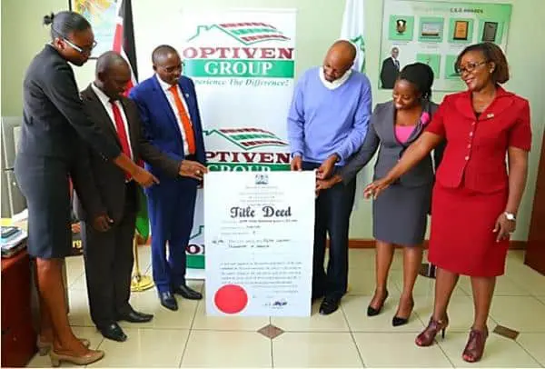 WACHIURI: WE GIVE THE BEST TO GOD’S WORK AS WE DONATE TO KCFA 1 Optiven- KCFA Land