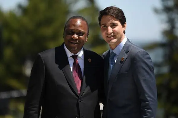 Canada’s Prime Minister begs Uhuru for one million immigrants
