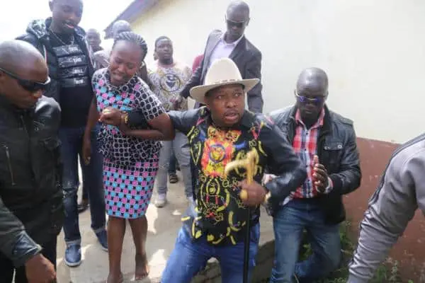 VIDEO: Mike Sonko Slaps Man In Ugly Confrontation In Buruburu