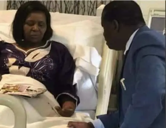 Joyce Laboso in London Hospital