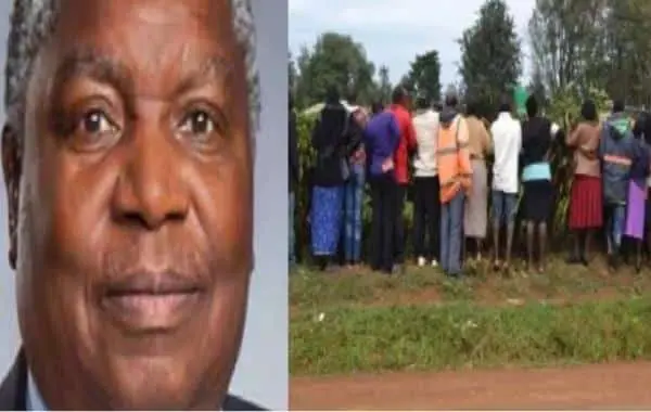 VIDEO: Villagers Barred from Billionaire Wilfred Murungi's Burial