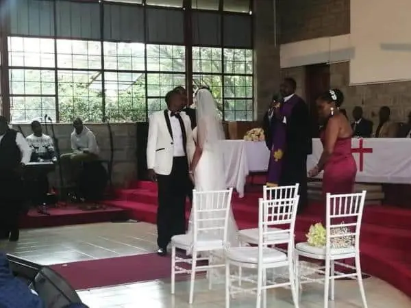 Mama Ngina attends Waititu's daughter' wedding.3