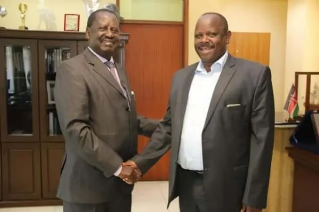 Power Vacancy in Bomet: Isaac Ruto's Visit to Raila Odinga