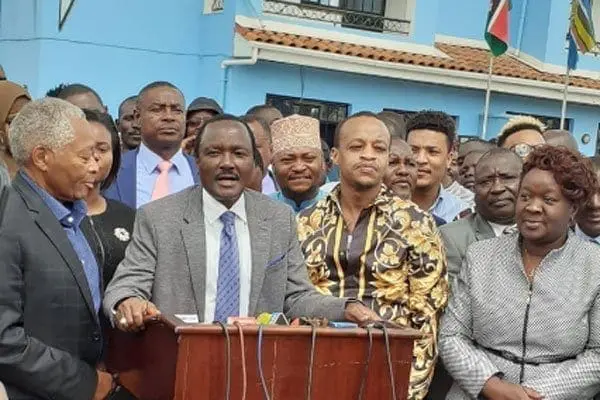 Kalonzo Musyoka fronts musician Prezzo for Kibra by-election