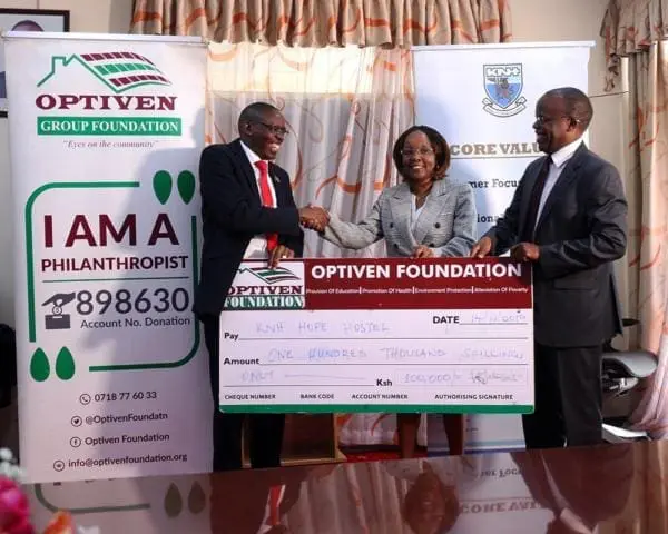 Fight against Cancer: Optiven Foundation Partners with KNH