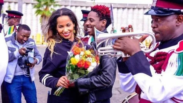 Eric Omondi's fiancee Chantal Grazioli coming Home For Christmas