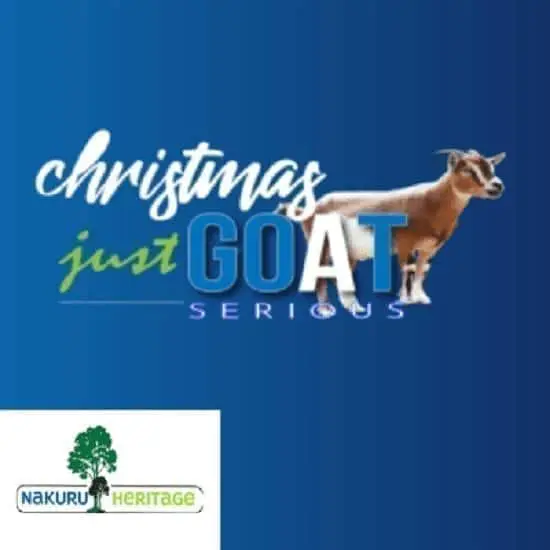 Christmas Just Goat Serious: Buy shamba & we will deliver a mbuzi