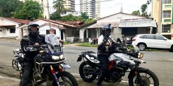 PHOTOS: Kenyan Couple Who Sold Everything to Tour The World in Bikes