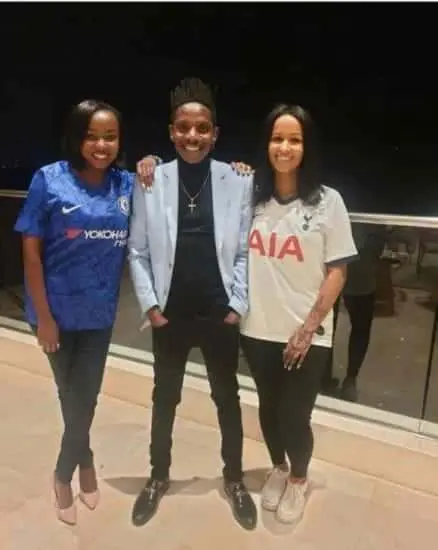 Jacque Maribe Surprises Fans, post photo with Eric Omondi and Chantel