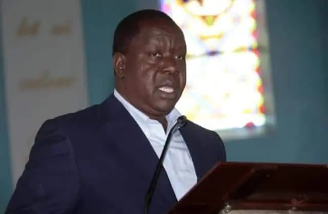 VIDEO: Matiangi is Acting Interior CS After Nkaissery’s Death.