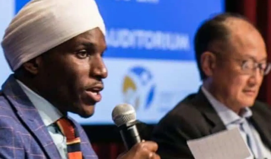 David Wachira flying the Akorino flag high in Washington DC 1 David Wachira flying the Akorino flag high in Washington DC