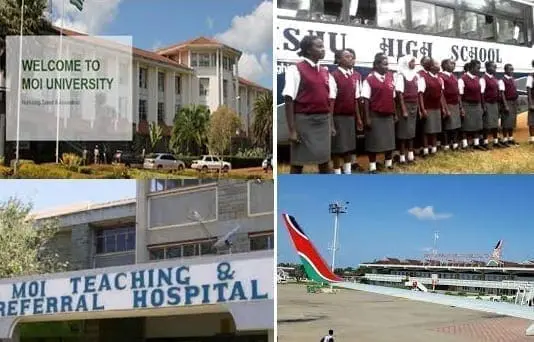 PHOTOS: Over 12 Institutions/Roads named after the late Daniel Arap Moi
