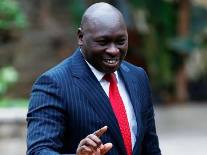 Gunshot fired as woman storms Kutuny's home demanding child upkeep