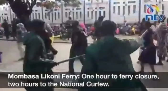 VIDEOS: Police brutalize Kenyans in Mombasa and Eldoret