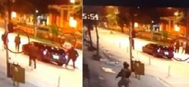 CCTV footage show Uhuru Driving Raila in Probox at Night