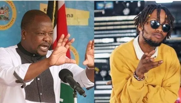 Mutahi Kagwe's son Kahu Mburu Mutahi and Covid-19 Rules