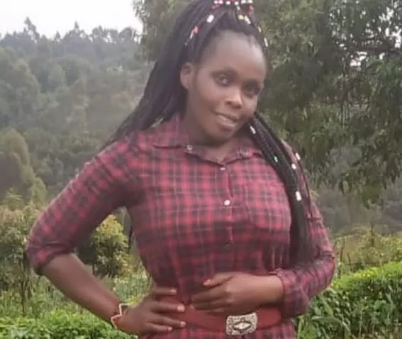Kenyan woman slips and fall into a dam while posing for photos 1 Kenyan woman slips and fall into a dam while posing for photos