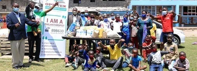 Optiven Foundation Spreads hope to the vulnerable Amidst Covid Pandemic 1 Optiven Foundation Spreads hope to the vulnerable Amidst Covid Pandemic