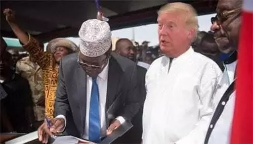 Miguna Miguna offers to swear in Trump as ‘People’s President’ 1 Miguna Miguna offers to swear in Trump as ‘People’s President’