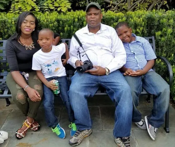 Nathaniel the loving family man