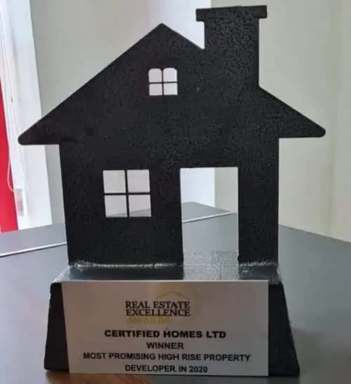 Certified Homes Wins The Most Prestigious Award