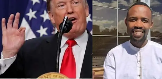 Trump Touching Response Surprises Kenyan David Musyoka