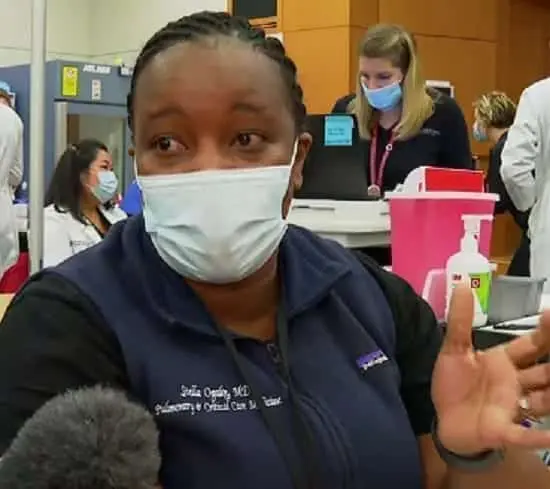 Kenyan Doctor Stella Ogake Among First to Get Covid-19 Vaccine