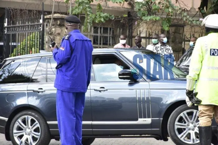 Uhuru and First Lady Spotted at Lee funeral after niece's death 1 Uhuru and First Lady Spotted at Lee funeral after niece's death