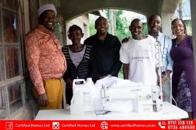 Certified Homes Valentine Gift To A Kenyan Widow