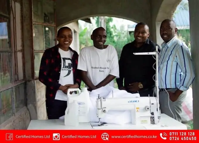 Certified Homes Valentine Gift To A Kenyan Widow