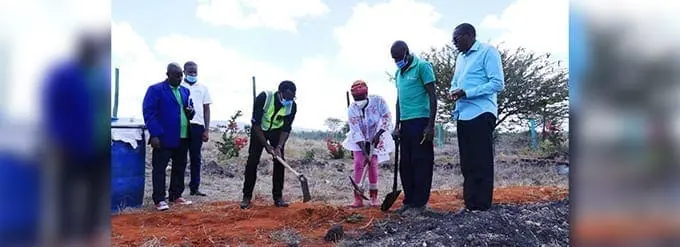 Optiven Joins Customer At Garden Of Joy Groundbreaking