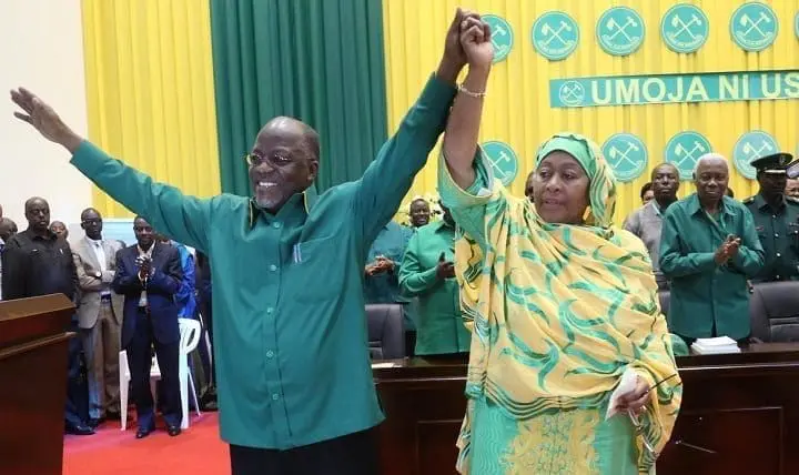 Suluhu Hassan to take over from John Magufuli-Tanzania's constitution