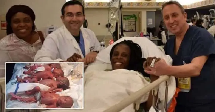 VIDEO: Malian Woman Gives Birth To Nine Babies