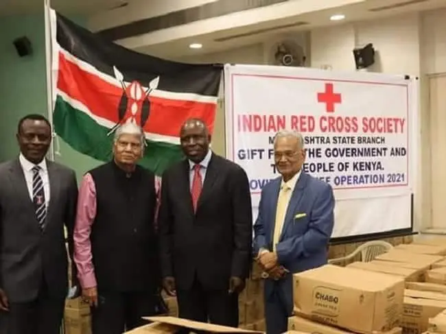 Kenya food relief for India and the story of Masai 14 cows donation to US 1 Kenya food relief for India and the story of Masai 14 cows donation to US