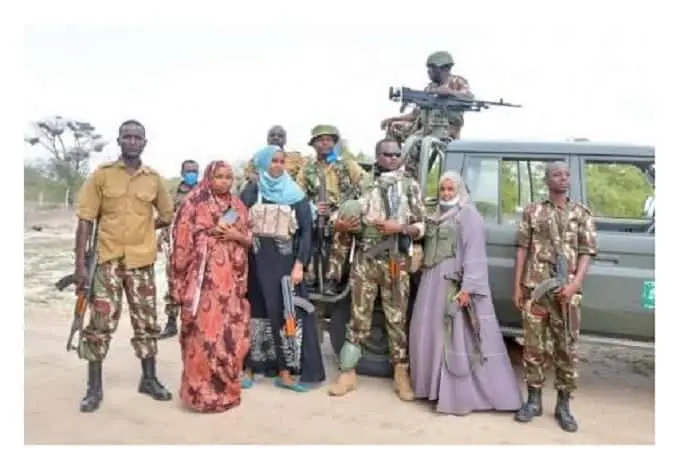 PHOTOS: Kenyan MP Anab Subow Gure's Armed Female Bodyguards