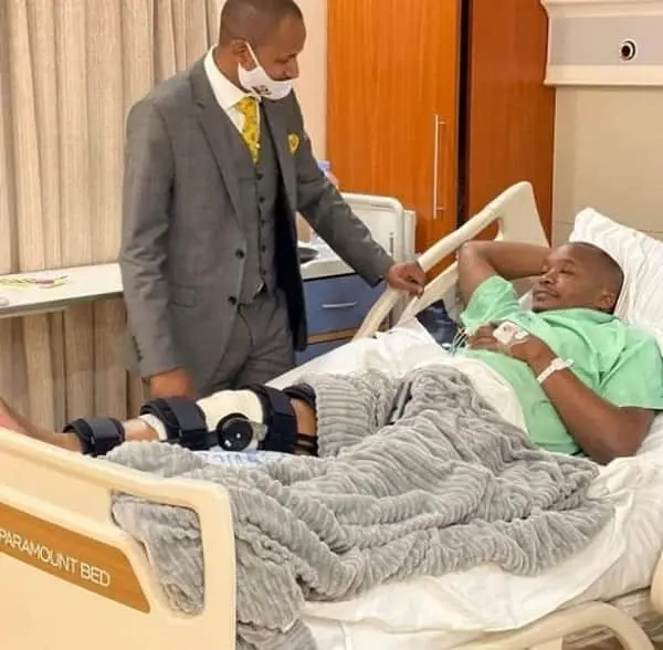 DP Ruto And A Host Of VIPs Visit Starehe MP Jaguar In Hospital 3 Babu Owino Jaguar