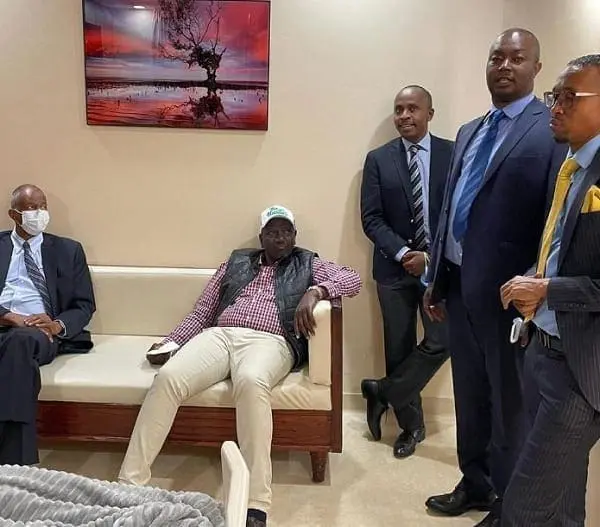 DP Ruto And A Host Of VIPs Visit Starehe MP Jaguar In Hospital 2 DP Ruto Jaguar