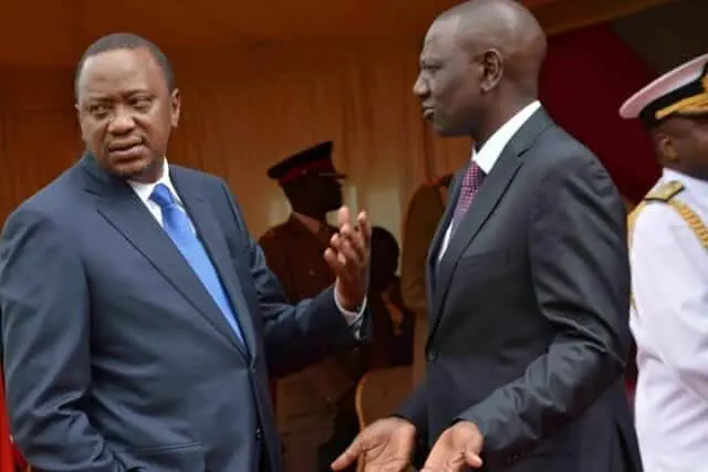 VIDEO: ‘Ruto anatangatanga’ comment by Uhuru causes a stir